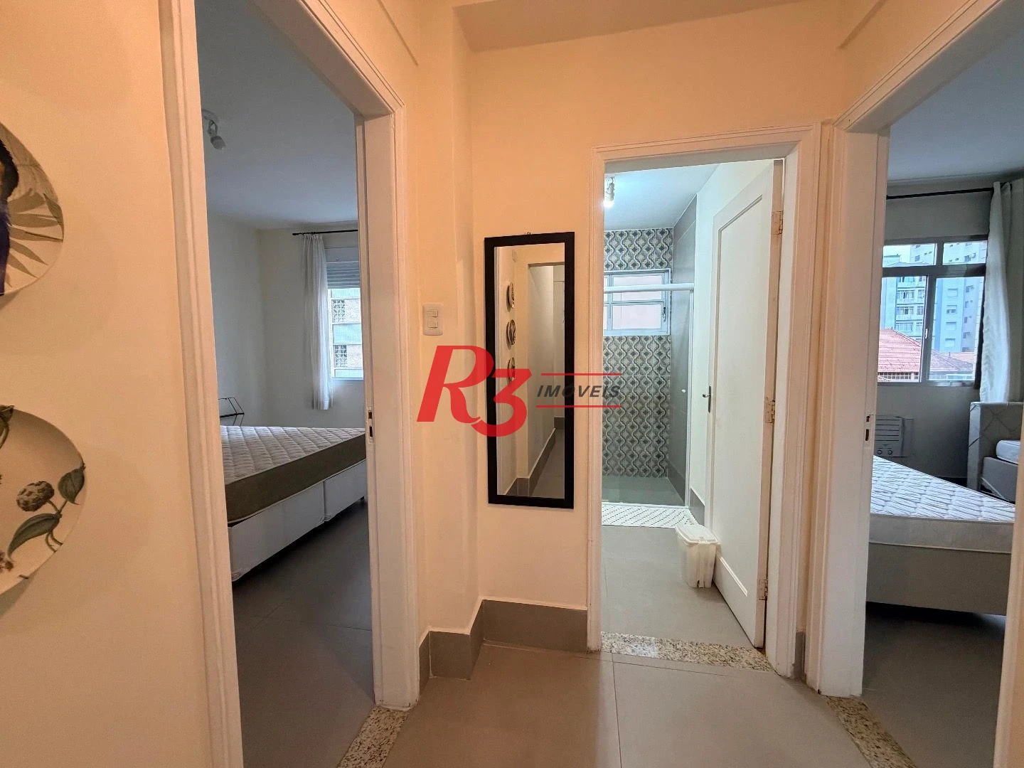 Apartamento para alugar, 68 m² por R$ 4.500,00/mês - Boqueirão - Santos/SP