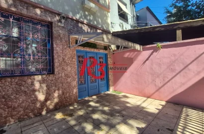 Sobrado com 3 dormitórios à venda, 195 m² por R$ 1.300.000,00 - Gonzaga - Santos/SP