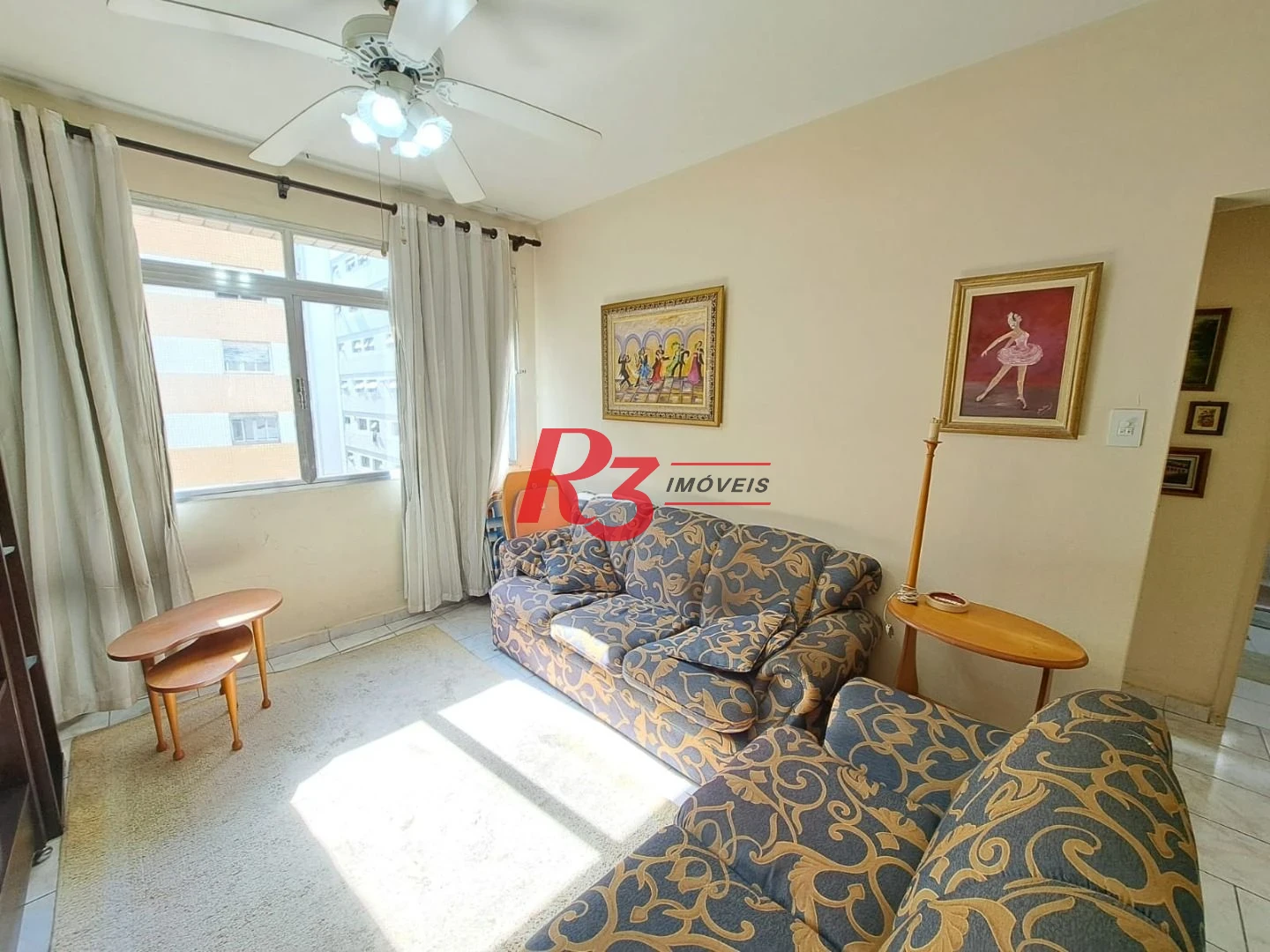 Apartamento com 1 dormitório à venda, 52 m² por R$ 478.000,00 - Boqueirão - Santos/SP