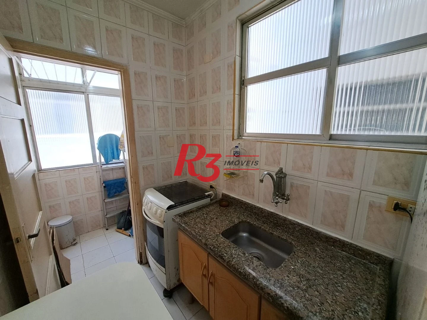 Apartamento com 1 dormitório à venda, 52 m² por R$ 478.000,00 - Boqueirão - Santos/SP