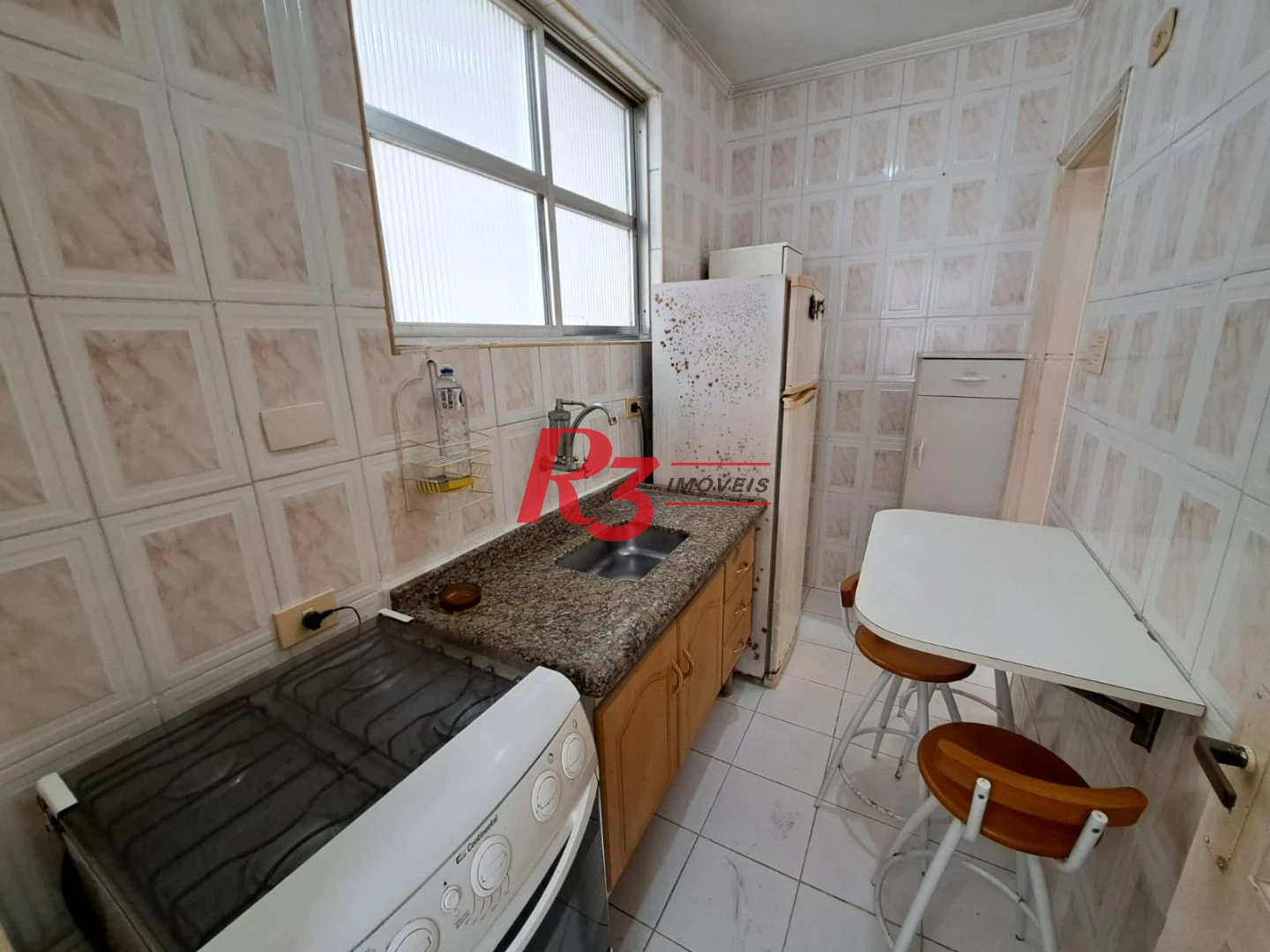 Apartamento com 1 dormitório à venda, 52 m² por R$ 478.000,00 - Boqueirão - Santos/SP