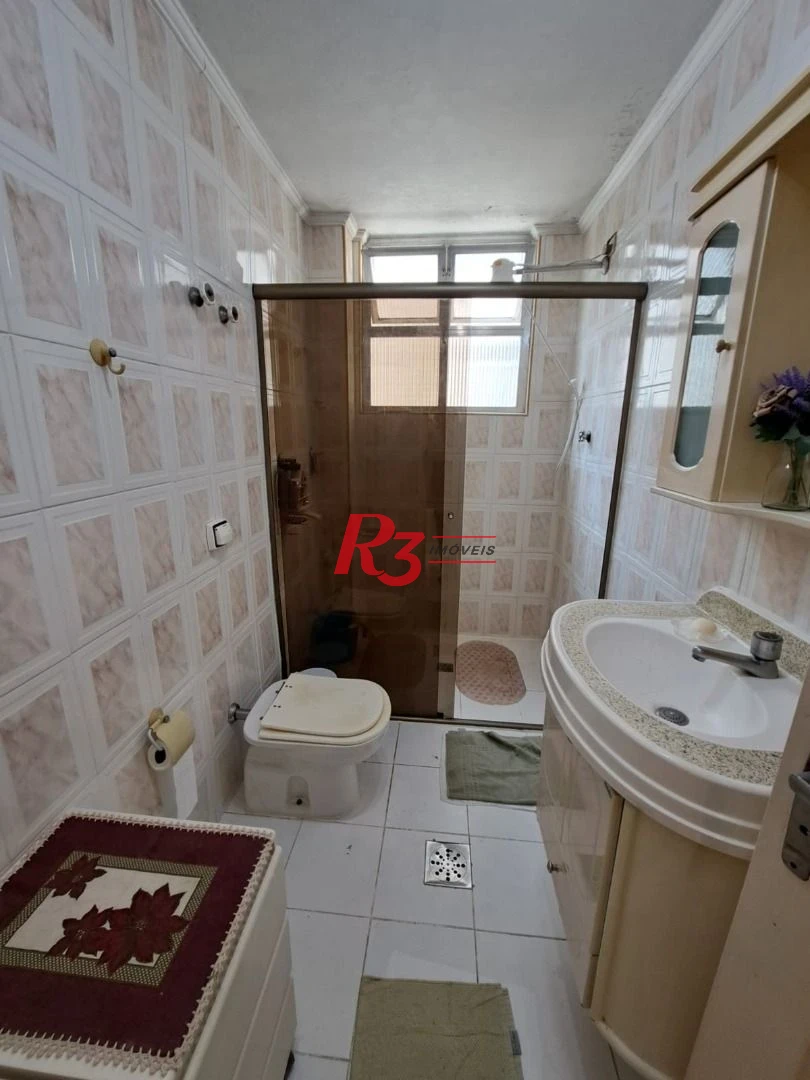 Apartamento com 1 dormitório à venda, 52 m² por R$ 478.000,00 - Boqueirão - Santos/SP