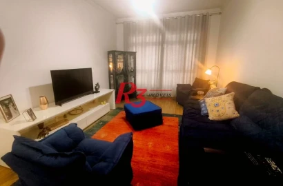 Apartamento à venda, 117 m² por R$ 710.000,00 - Ponta da Praia - Santos/SP