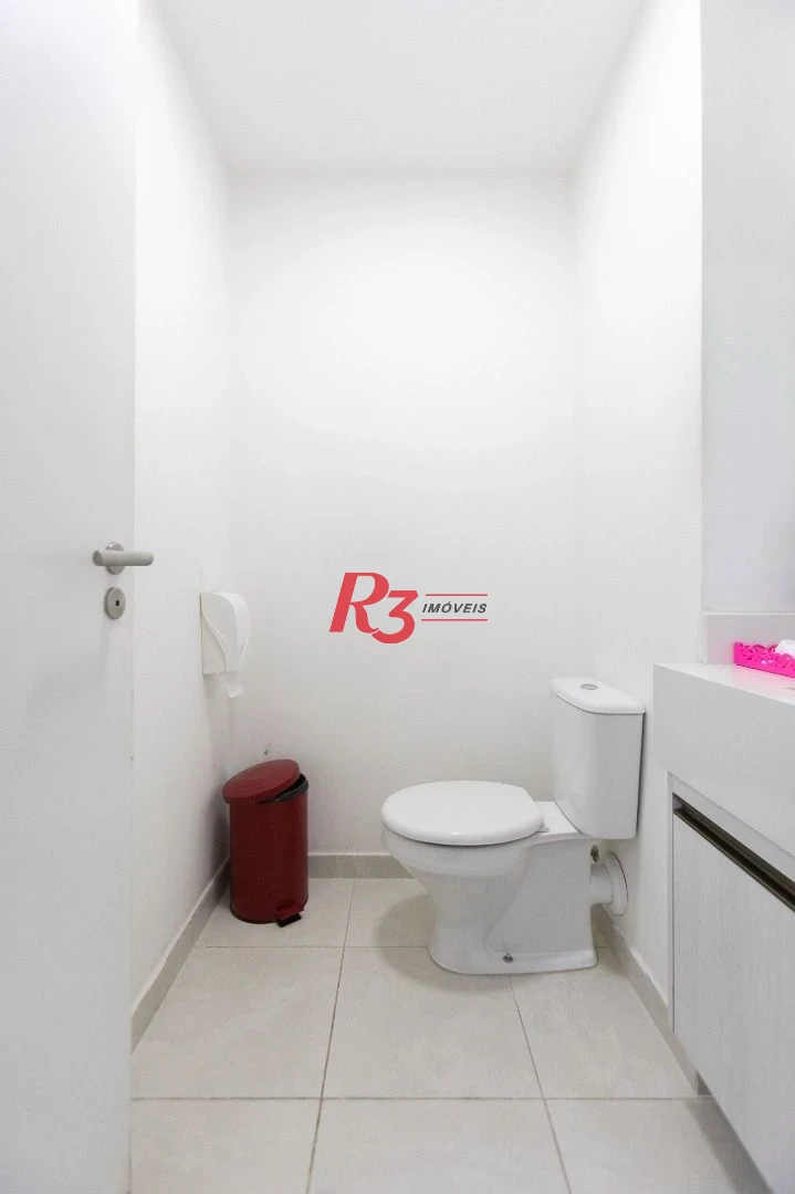 Sala à venda, 42 m² por R$ 349.900,00 - Valongo - Santos/SP