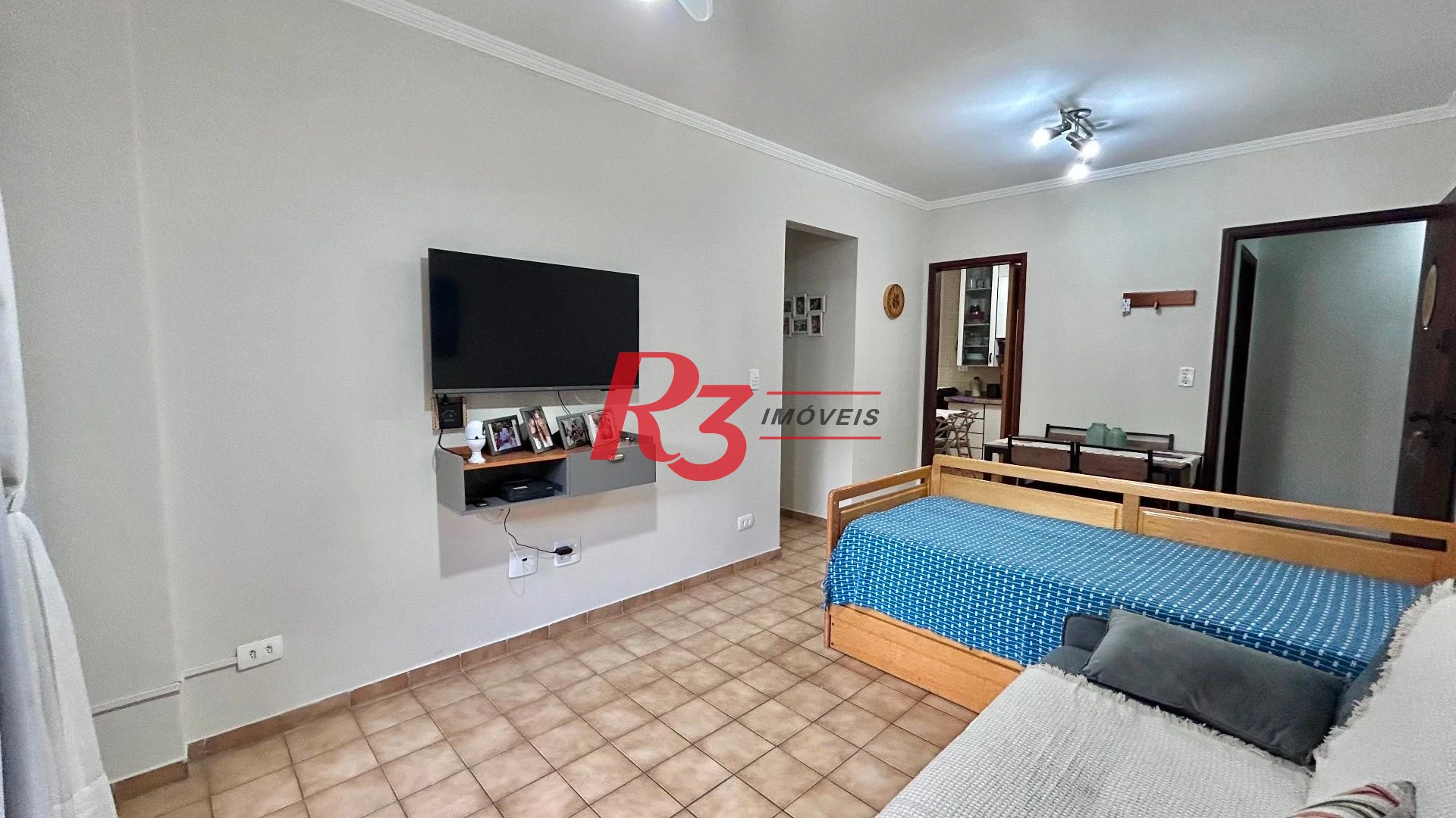 Apartamento com 1 dormitório à venda, 60 m² por R$ 395.000,00 - Itararé - São Vicente/SP