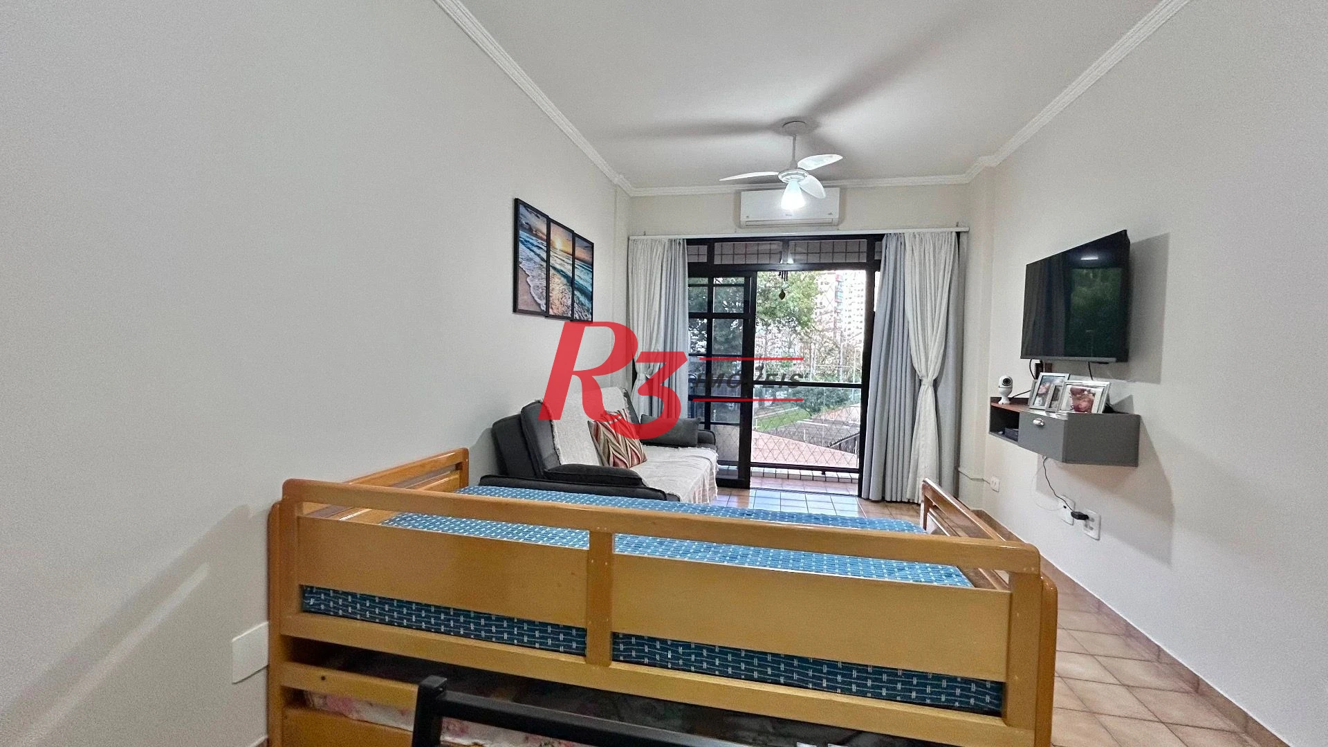 Apartamento com 1 dormitório à venda, 60 m² por R$ 395.000,00 - Itararé - São Vicente/SP