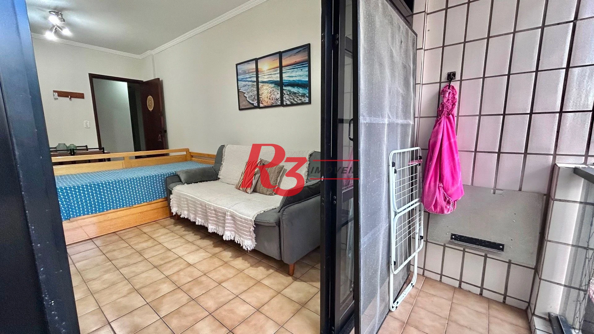 Apartamento com 1 dormitório à venda, 60 m² por R$ 395.000,00 - Itararé - São Vicente/SP