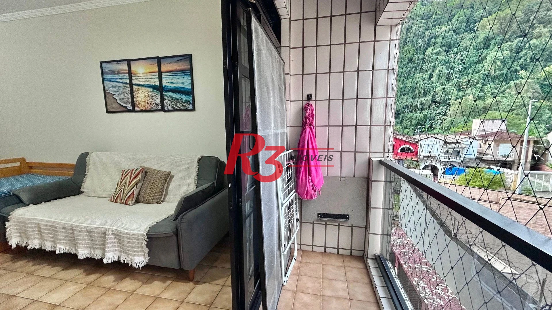 Apartamento com 1 dormitório à venda, 60 m² por R$ 395.000,00 - Itararé - São Vicente/SP