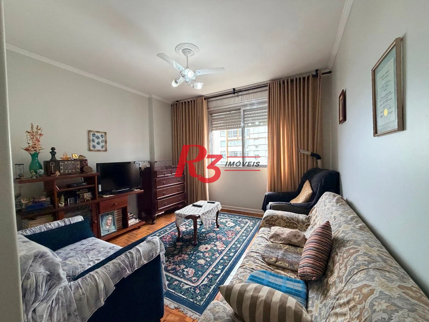 Apartamento, 137 m² - venda por R$ 990.000,00 ou aluguel por R$ 8.000,00/mês - Gonzaga - Santos/SP