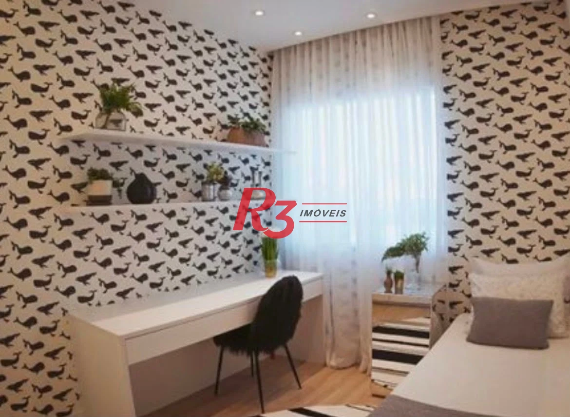 Apartamento com 2 dormitórios à venda, 72 m² por R$ 960.000,00 - Encruzilhada - Santos/SP