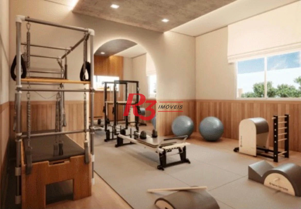 Apartamento com 2 dormitórios à venda, 72 m² por R$ 960.000,00 - Encruzilhada - Santos/SP
