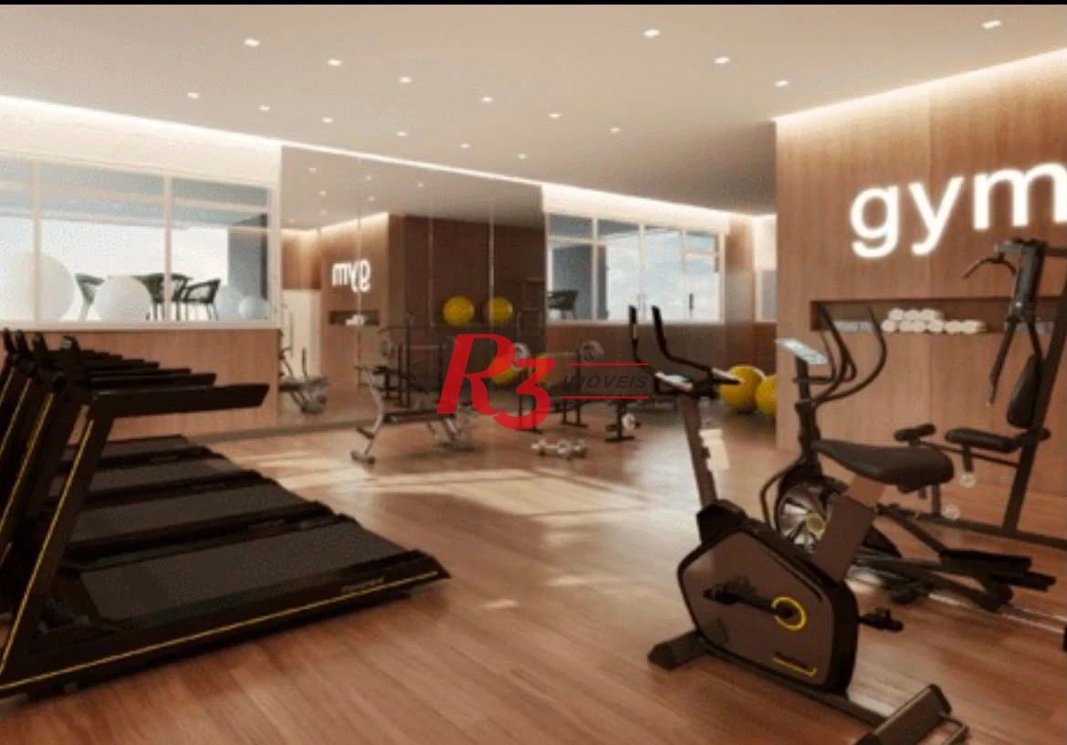 Apartamento com 2 dormitórios à venda, 72 m² por R$ 960.000,00 - Encruzilhada - Santos/SP
