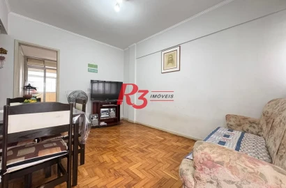 Apartamento à venda, 57 m² por R$ 395.000,00 - Ponta da Praia - Santos/SP
