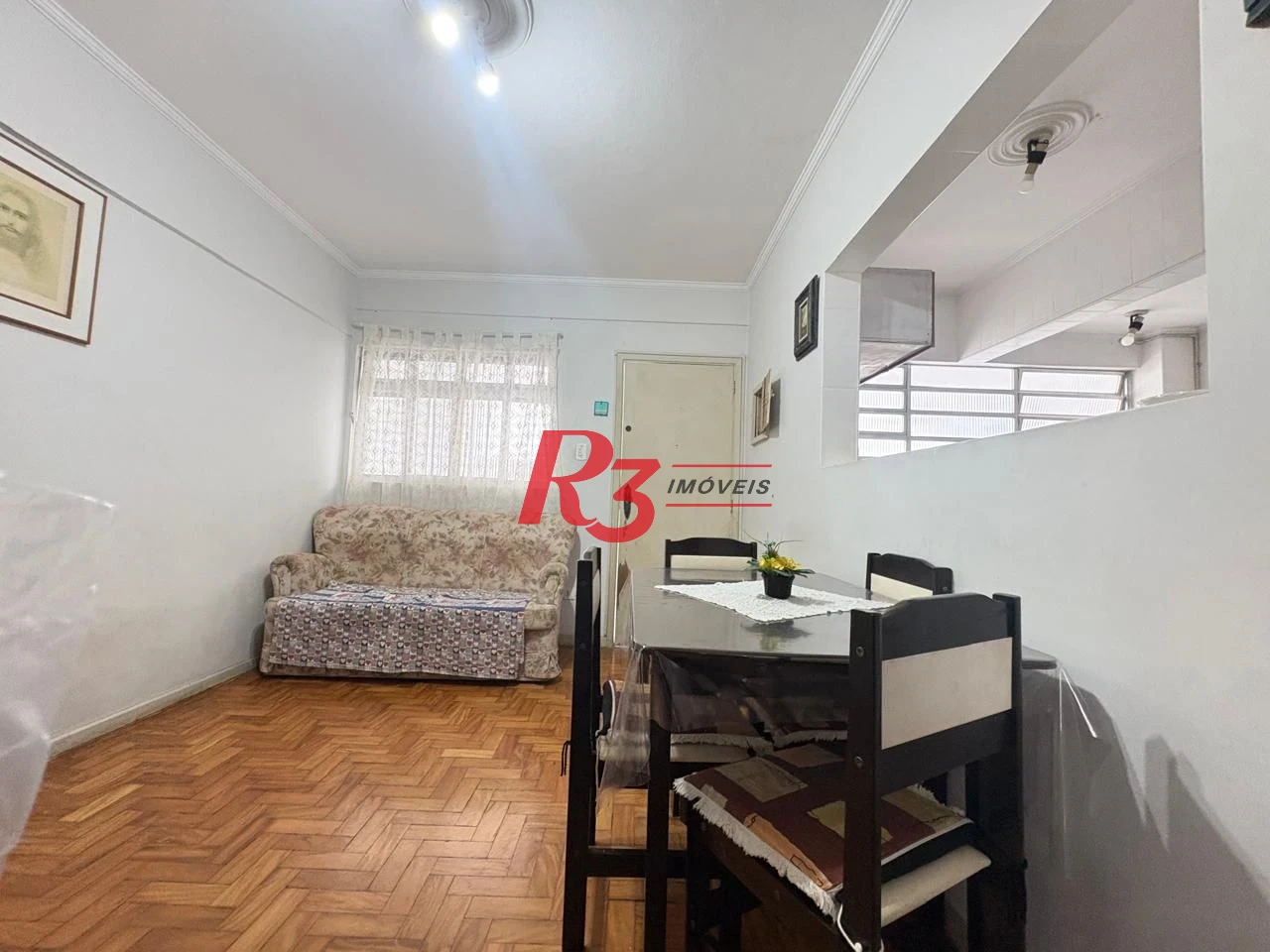 Apartamento à venda, 57 m² por R$ 395.000,00 - Ponta da Praia - Santos/SP