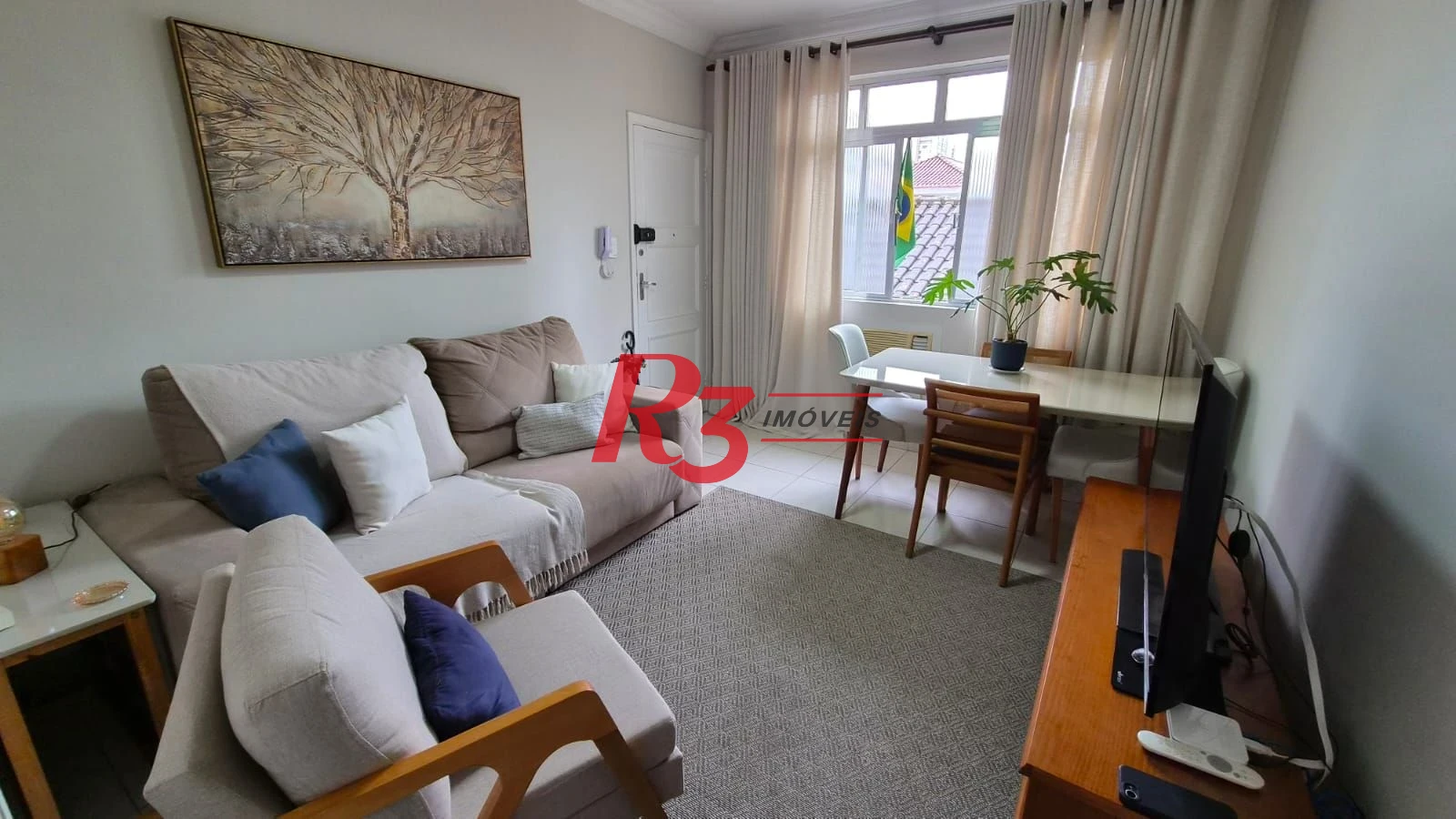 Apartamento com 2 dormitórios à venda, 63 m² por R$ 480.000,00 - Boqueirão - Santos/SP
