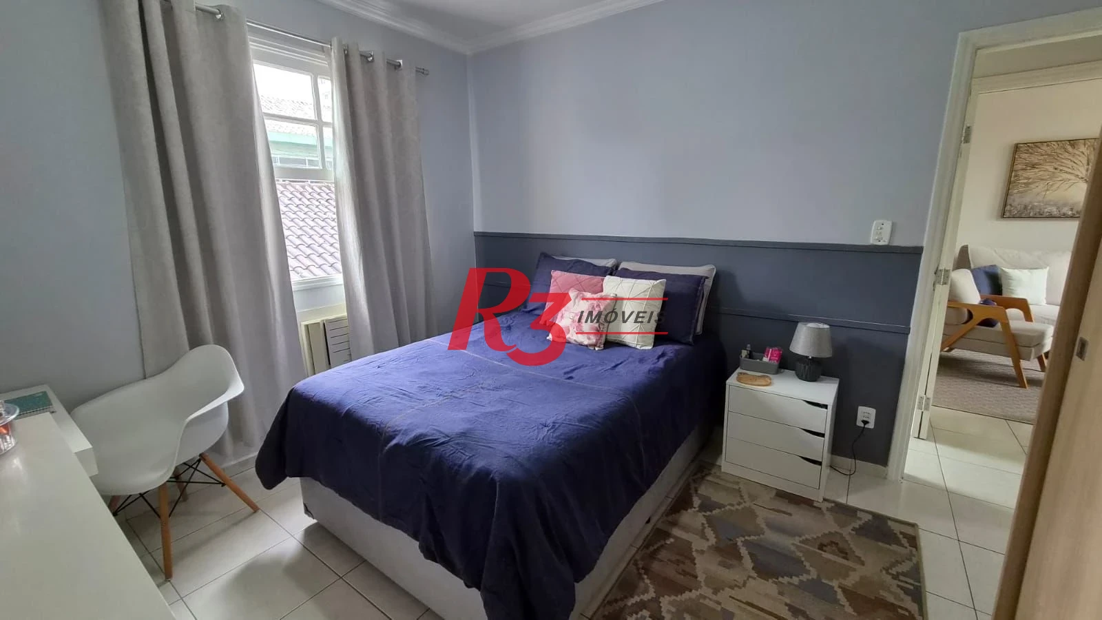 Apartamento com 2 dormitórios à venda, 63 m² por R$ 480.000,00 - Boqueirão - Santos/SP