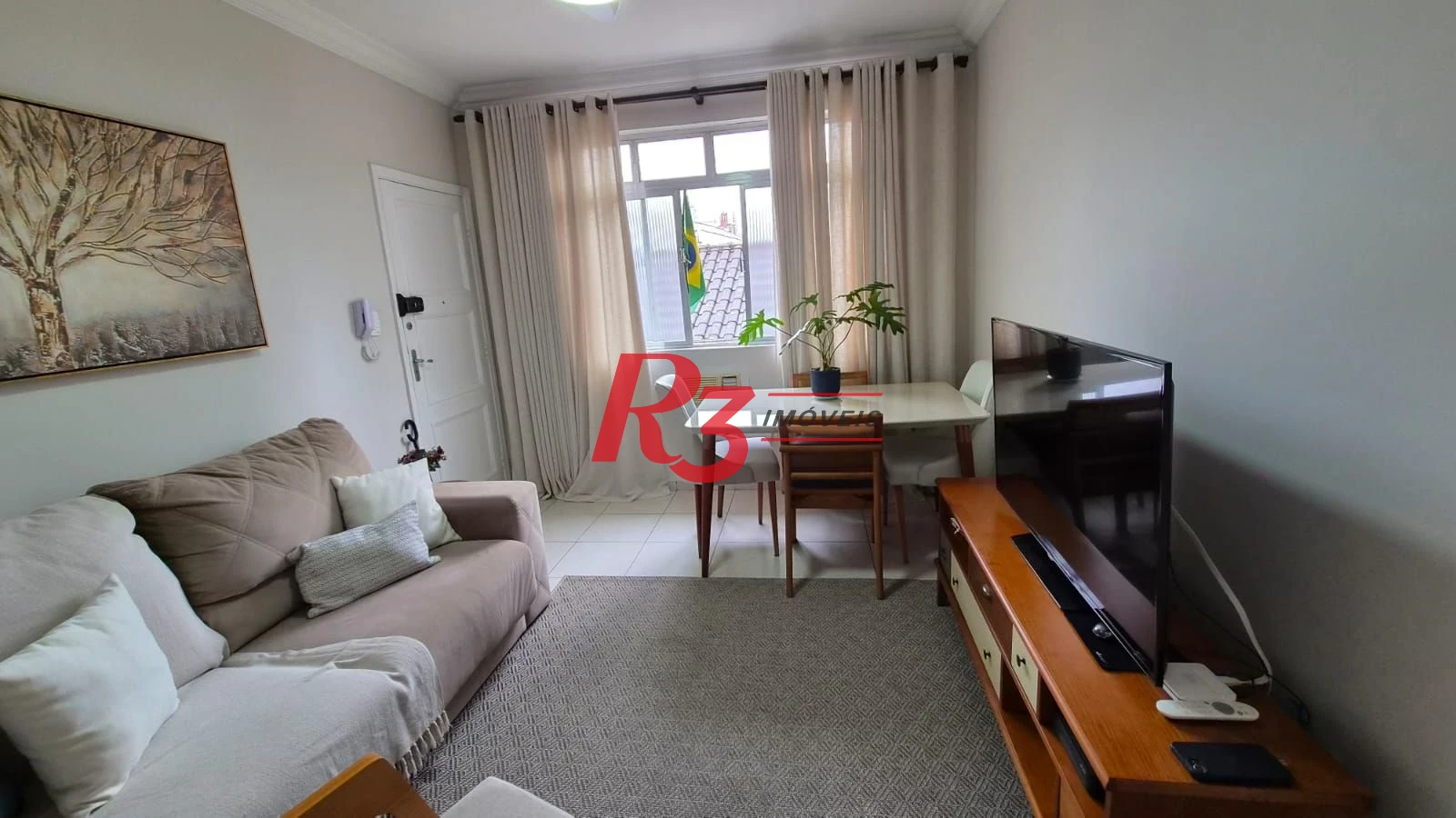 Apartamento com 2 dormitórios à venda, 63 m² por R$ 480.000,00 - Boqueirão - Santos/SP