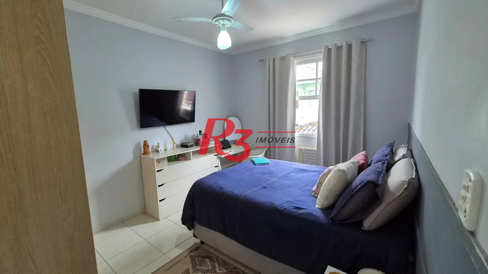 Apartamento com 2 dormitórios à venda, 63 m² por R$ 480.000,00 - Boqueirão - Santos/SP