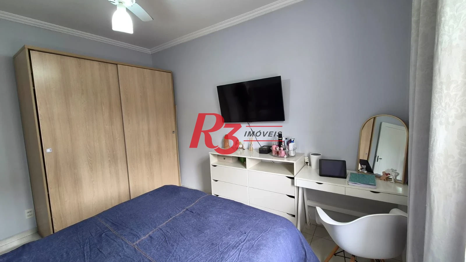 Apartamento com 2 dormitórios à venda, 63 m² por R$ 480.000,00 - Boqueirão - Santos/SP