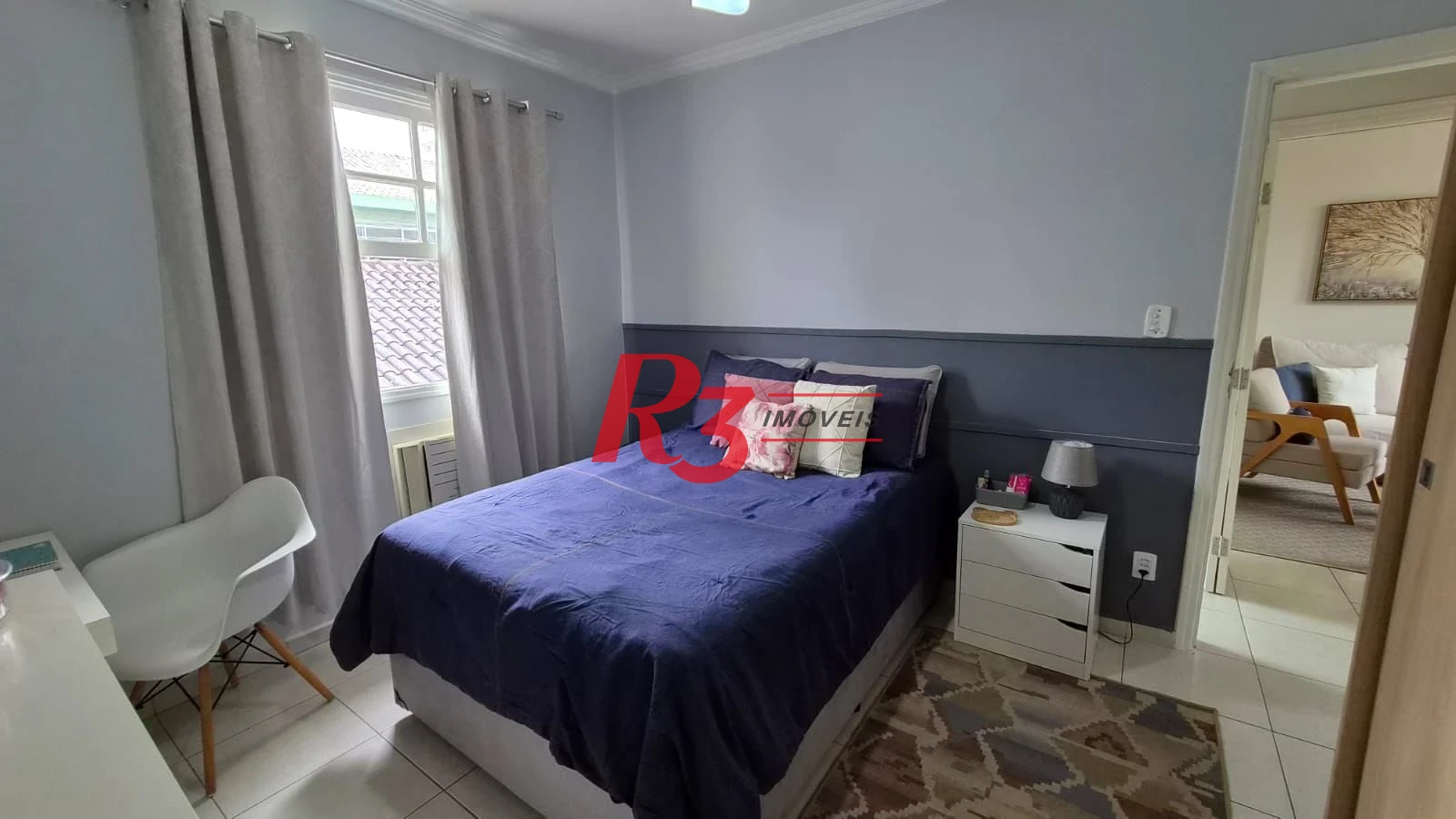 Apartamento com 2 dormitórios à venda, 63 m² por R$ 480.000,00 - Boqueirão - Santos/SP