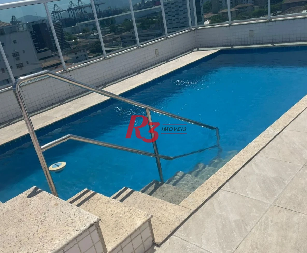 Apartamento com 2 dormitórios à venda, 68 m² por R$ 720.000,00 - Embaré - Santos/SP