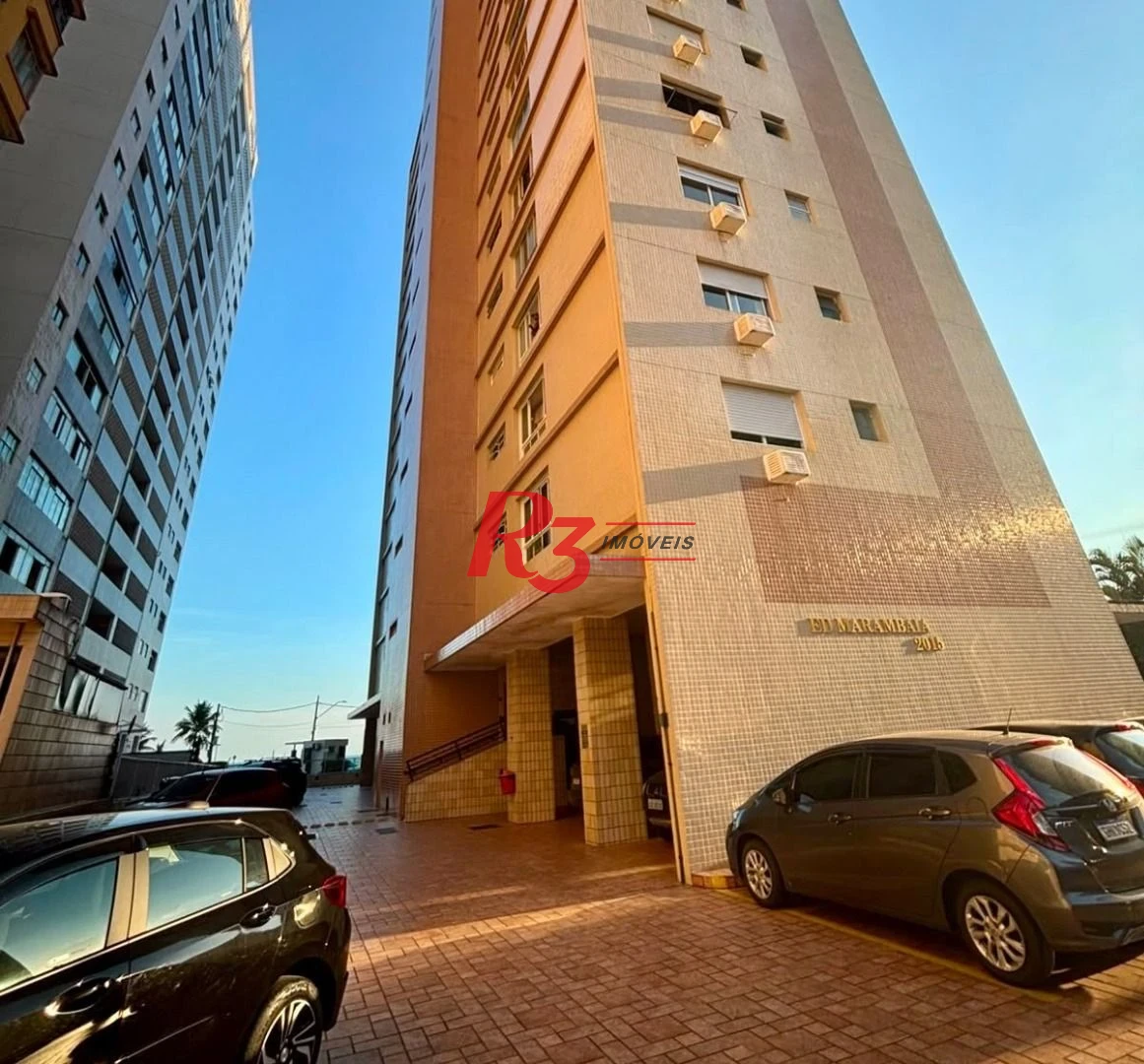 Apartamento com 3 dormitórios para alugar, 139 m² por R$ 7.500,00/mês - José Menino - Santos/SP