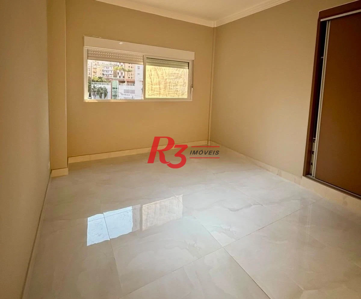 Apartamento com 3 dormitórios para alugar, 139 m² por R$ 7.500,00/mês - José Menino - Santos/SP