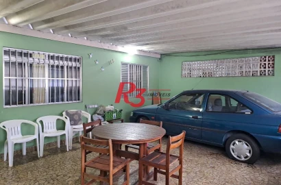 Casa com 2 dormitórios à venda, 131 m² por R$ 300.000,00 - Castelo - Santos/SP