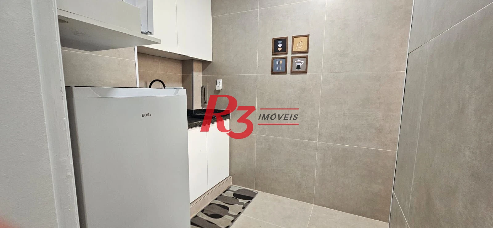 Apartamento com 1 dormitório à venda, 44 m² - José Menino - Santos/SP
