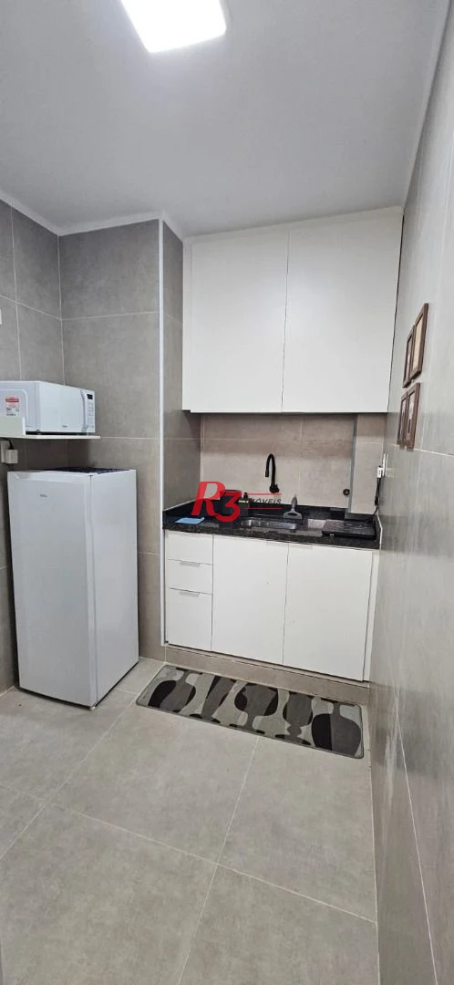 Apartamento com 1 dormitório à venda, 44 m² - José Menino - Santos/SP