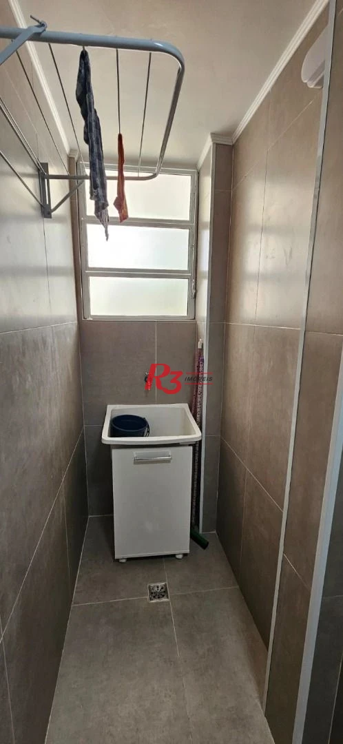 Apartamento com 1 dormitório à venda, 44 m² - José Menino - Santos/SP
