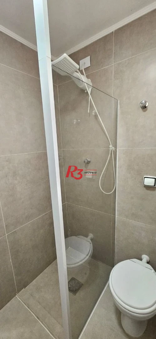 Apartamento com 1 dormitório à venda, 44 m² - José Menino - Santos/SP