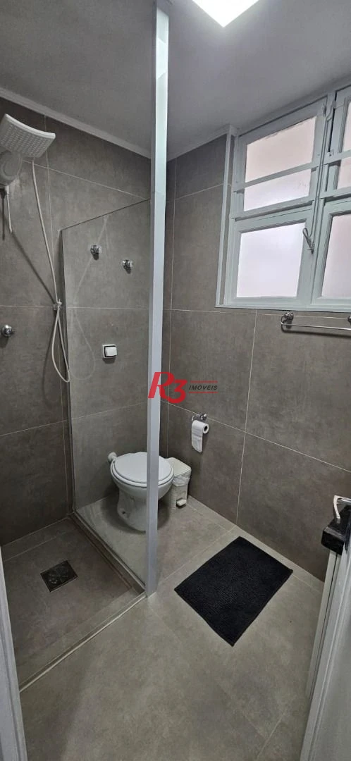 Apartamento com 1 dormitório à venda, 44 m² - José Menino - Santos/SP