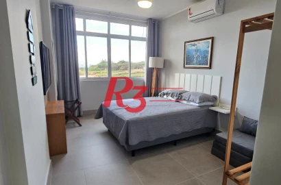 Apartamento com 1 dormitório à venda, 44 m² - José Menino - Santos/SP