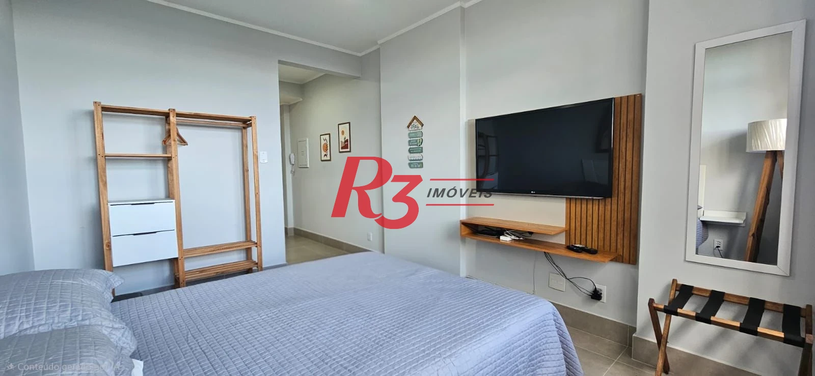 Apartamento com 1 dormitório à venda, 44 m² - José Menino - Santos/SP