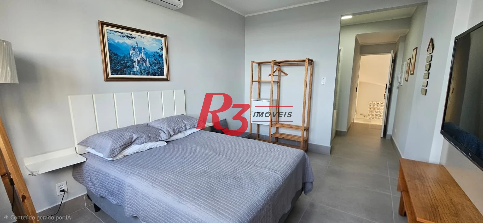 Apartamento com 1 dormitório à venda, 44 m² - José Menino - Santos/SP