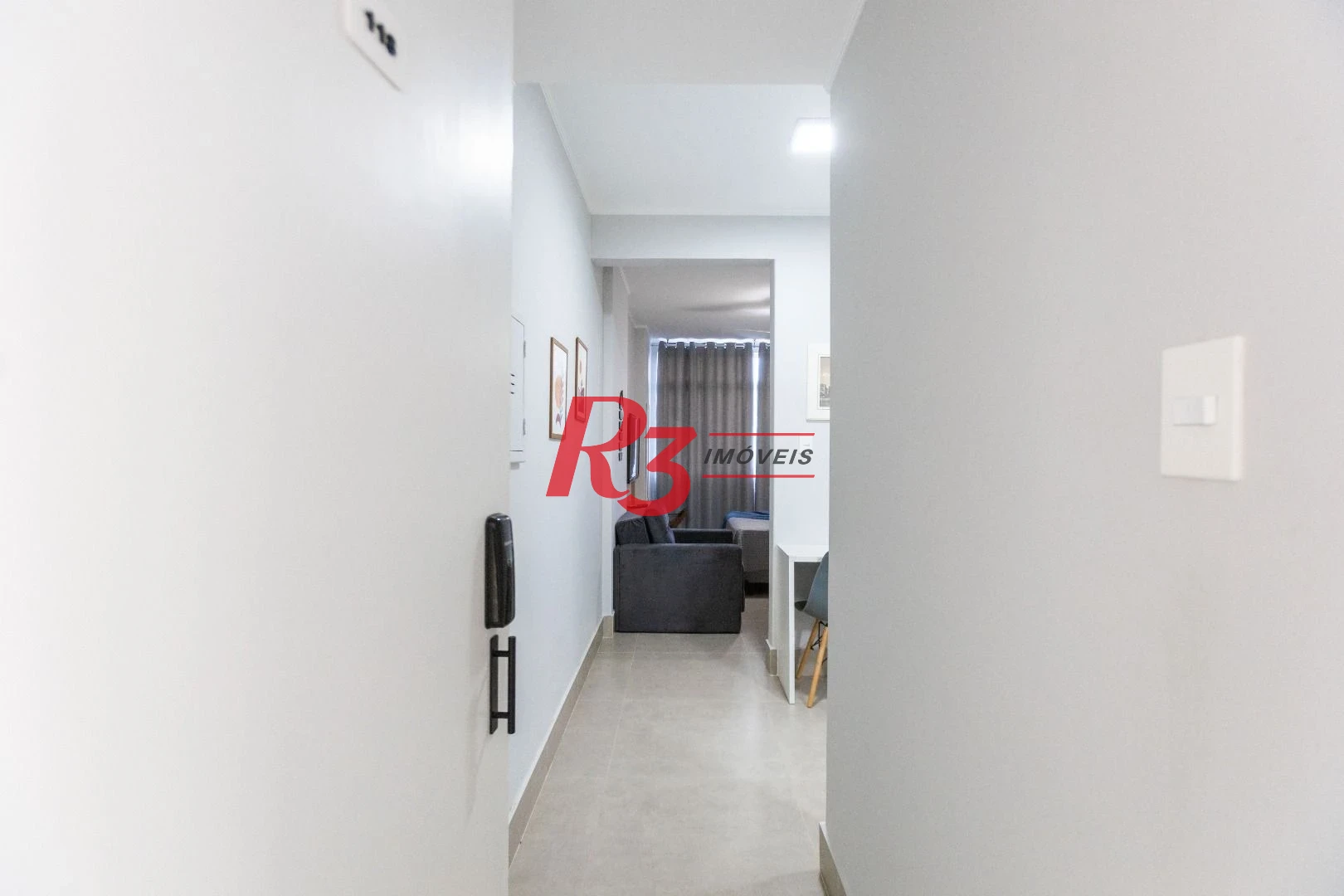 Apartamento com 1 dormitório à venda (porteira fechada), 44 m² - José Menino - Santos/SP