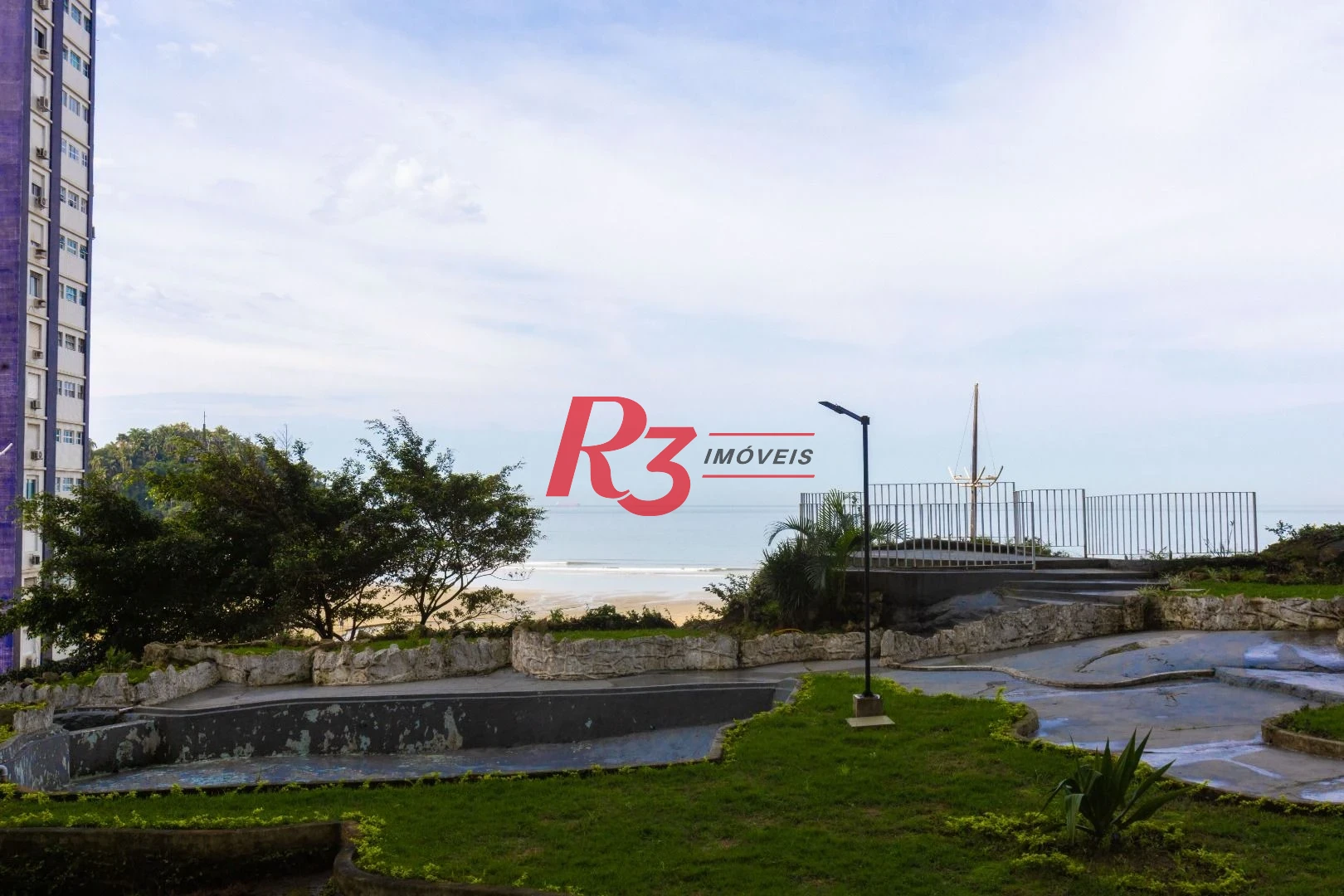 Apartamento com 1 dormitório à venda (porteira fechada), 44 m² - José Menino - Santos/SP