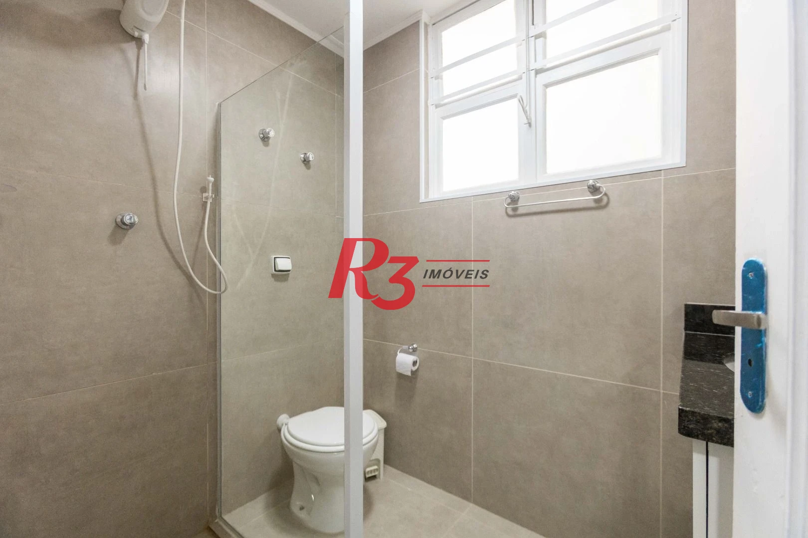 Apartamento com 1 dormitório à venda (porteira fechada), 44 m² - José Menino - Santos/SP