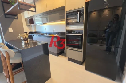 Apartamento com 2 dormitórios, 84 m² - venda por R$ 2.650.000,00 ou aluguel por R$ 14.780,00/mês - Gonzaga - Santos/SP