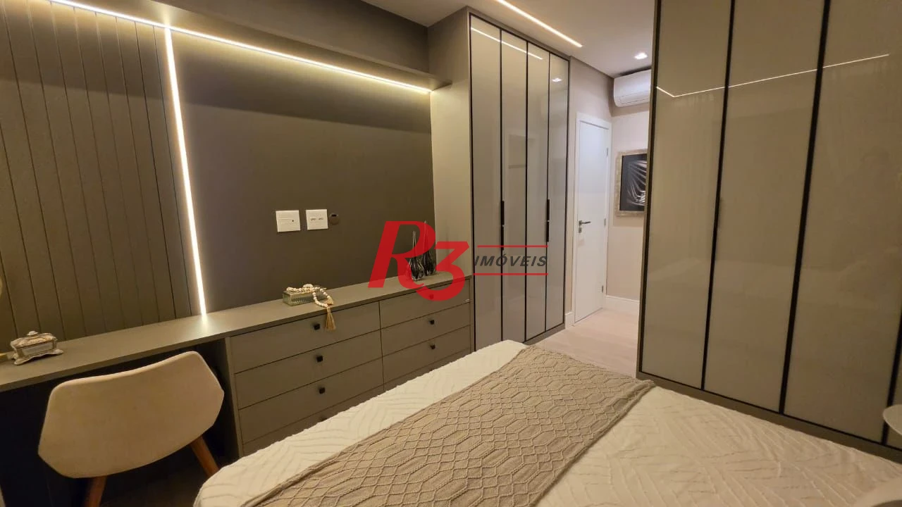 Apartamento com 2 dormitórios, 84 m² - venda por R$ 2.650.000,00 ou aluguel por R$ 14.780,00/mês - Gonzaga - Santos/SP