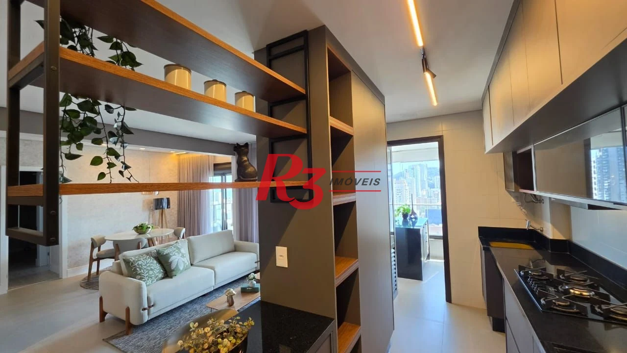 Apartamento com 2 dormitórios, 84 m² - venda por R$ 2.650.000,00 ou aluguel por R$ 14.780,00/mês - Gonzaga - Santos/SP