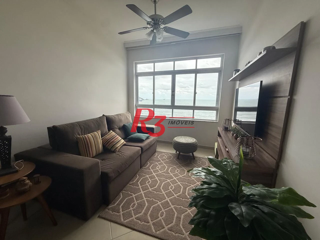 Apartamento com 2 dormitórios para alugar, 89 m² por R$ 7.000,00/mês - Embaré - Santos/SP