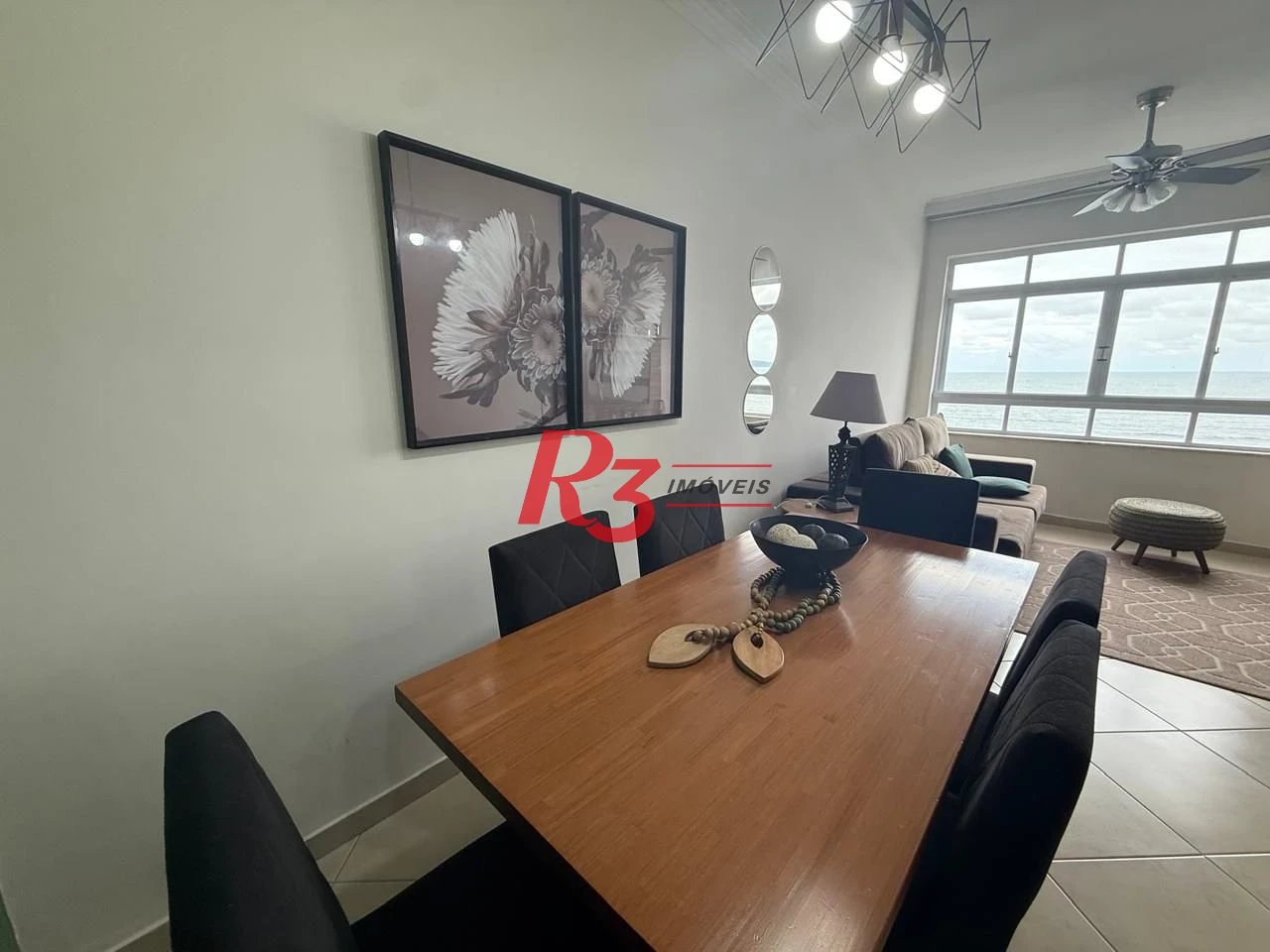 Apartamento com 2 dormitórios para alugar, 89 m² por R$ 7.000,00/mês - Embaré - Santos/SP