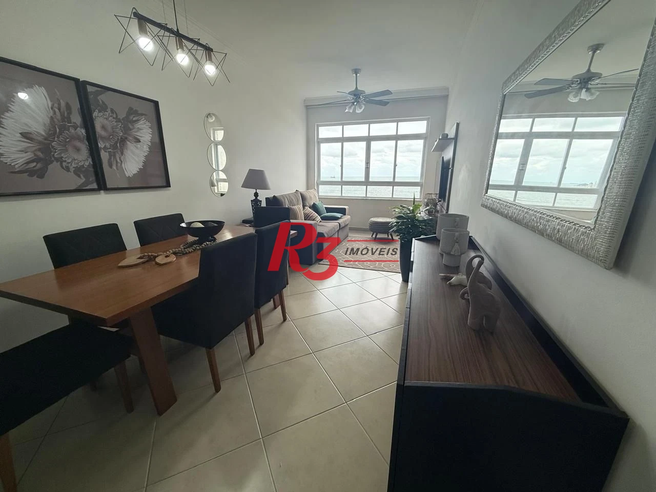 Apartamento com 2 dormitórios para alugar, 89 m² por R$ 7.000,00/mês - Embaré - Santos/SP