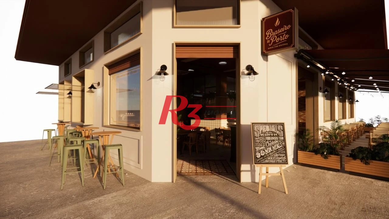 Loja para alugar, 200 m² por R$ 12.600,00/mês - Centro - Santos/SP