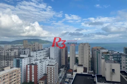 Apartamento com 2 dormitórios à venda, 86 m² por R$ 1.700.000,00 - Pompéia - Santos/SP