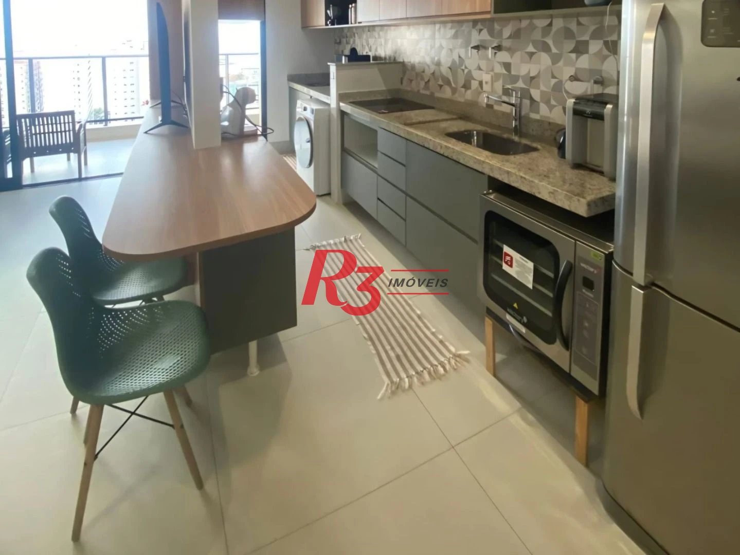 Apartamento com 2 dormitórios à venda, 86 m² por R$ 1.700.000,00 - Pompéia - Santos/SP