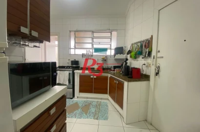 Apartamento com 3 dormitórios à venda, 130 m² por R$ 1.250.000,00 - Gonzaga - Santos/SP