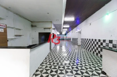 Loja para alugar, 400 m² por R$ 9.800,00/mês - Vila Matias - Santos/SP